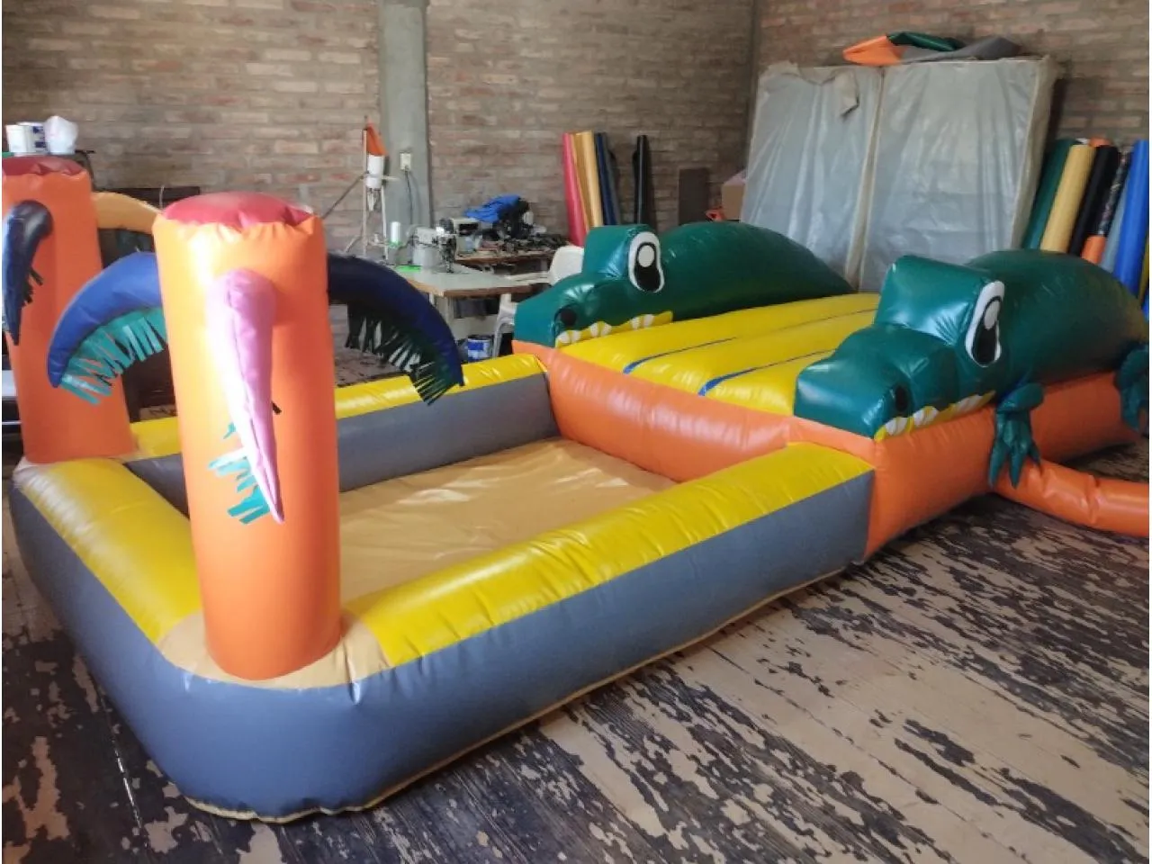 Alquiler De Juego Inflable Acuático.fabrica Venta Y Reparación. · foto 6