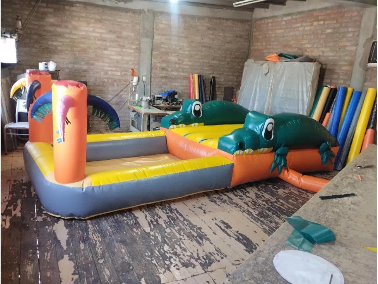 Alquiler De Juego Inflable Acuático.fabrica Venta Y Reparación. · foto 7