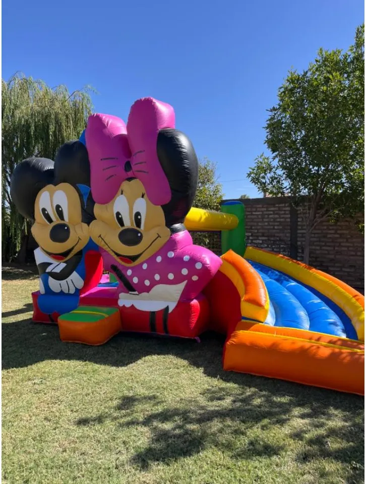 Inflable Minnie Y Mickey, Princesas , Unicornio · foto 2