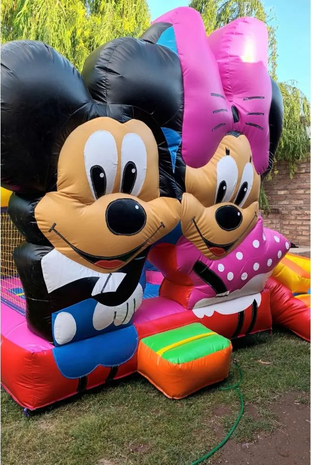 Inflable Minnie Y Mickey, Princesas , Unicornio · foto 3