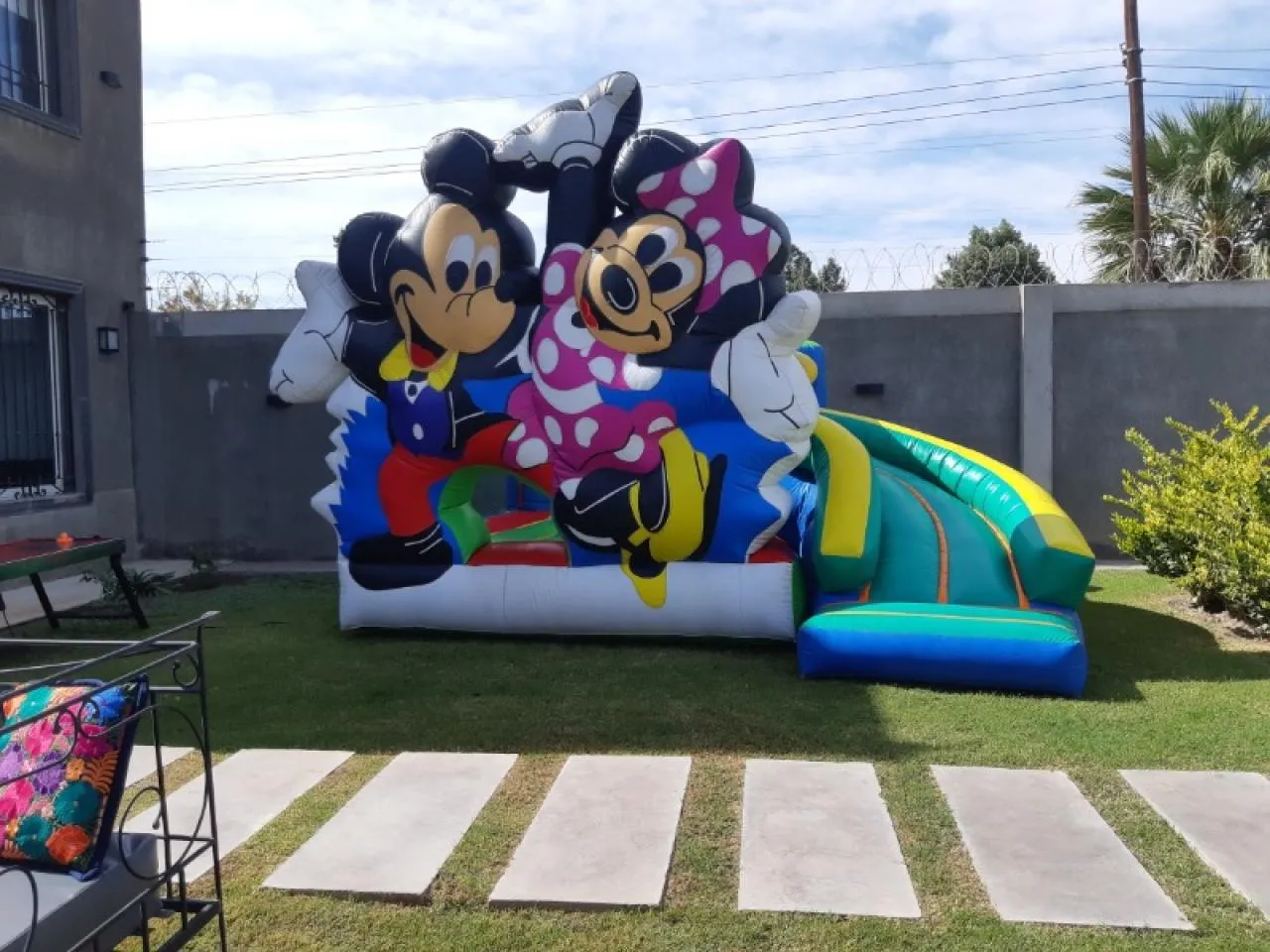 Castillos 3d Inflable + Metegoles, Tejos, Ping Pong, Cama Elástica Grande, Mesitas Mesitas · foto 3