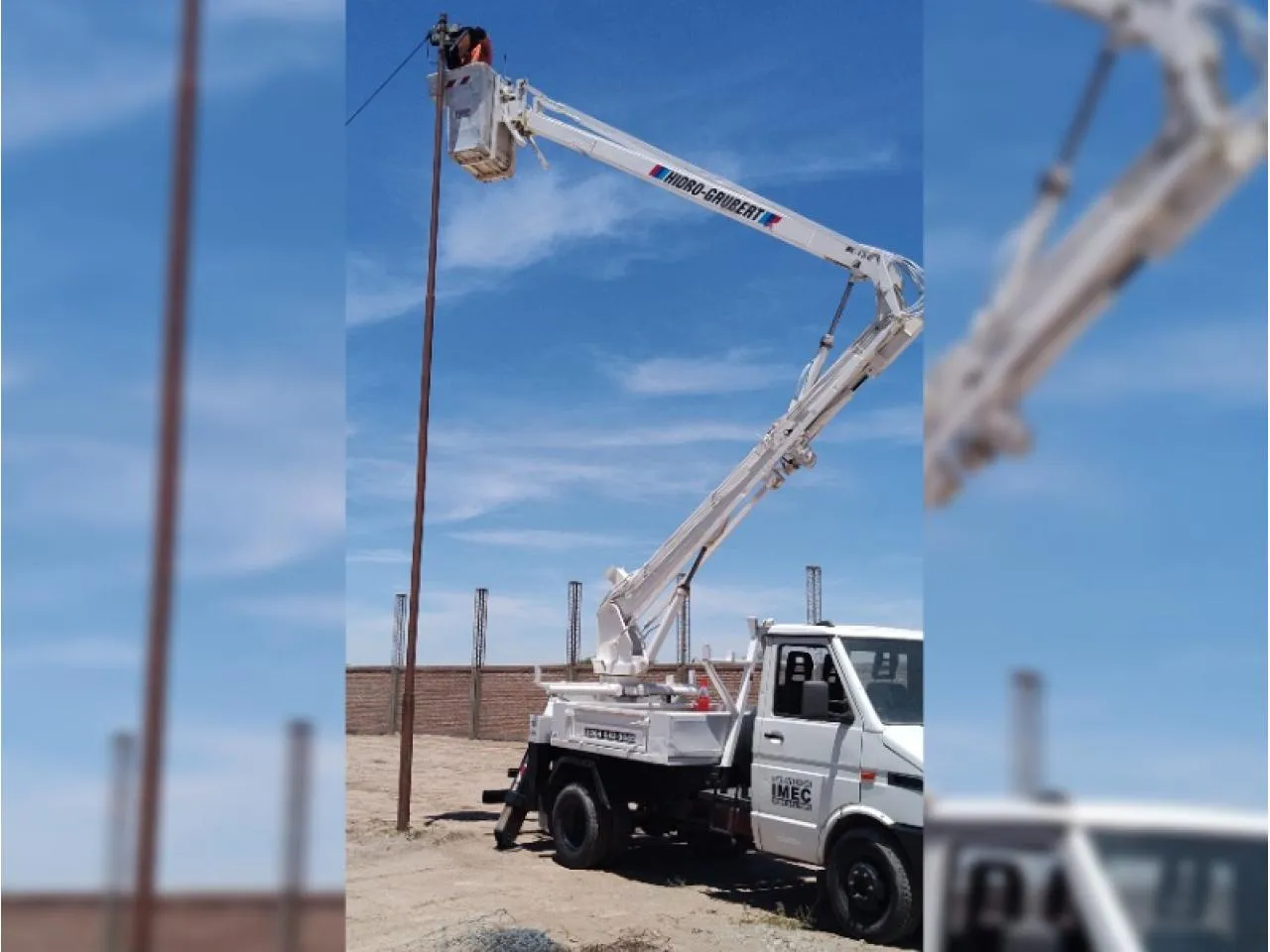 Alquiler De Grúa Hidroelevador 13 Metros De Altura Poda Alumbrado Mantenimiento Eléctrico · foto 4