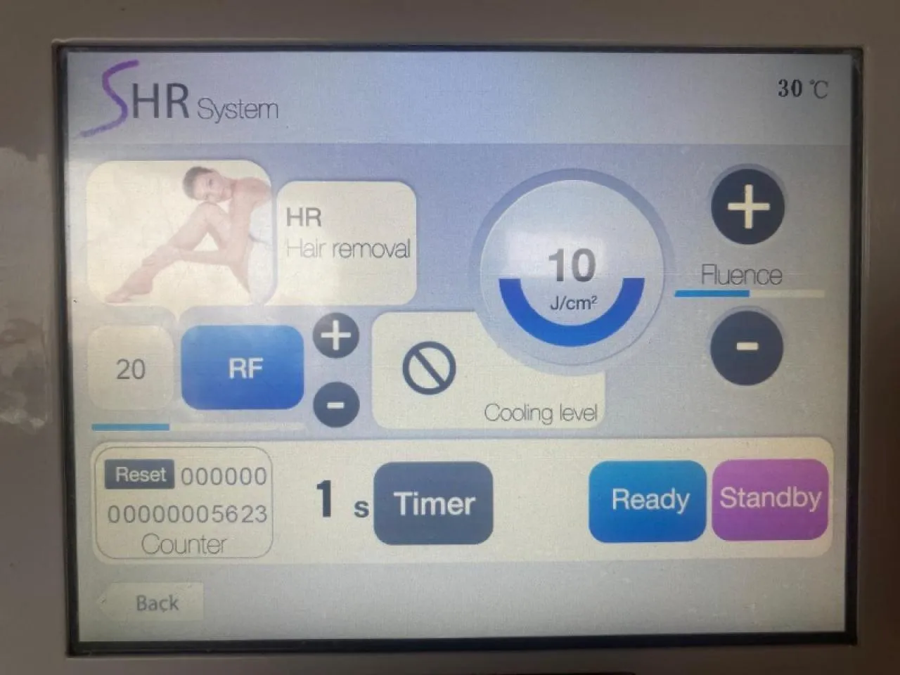Urgente Permuto/vendo/alquilo Depiladora Laser Spa Trends Tennor Shr De 1200 Watts-cabezal